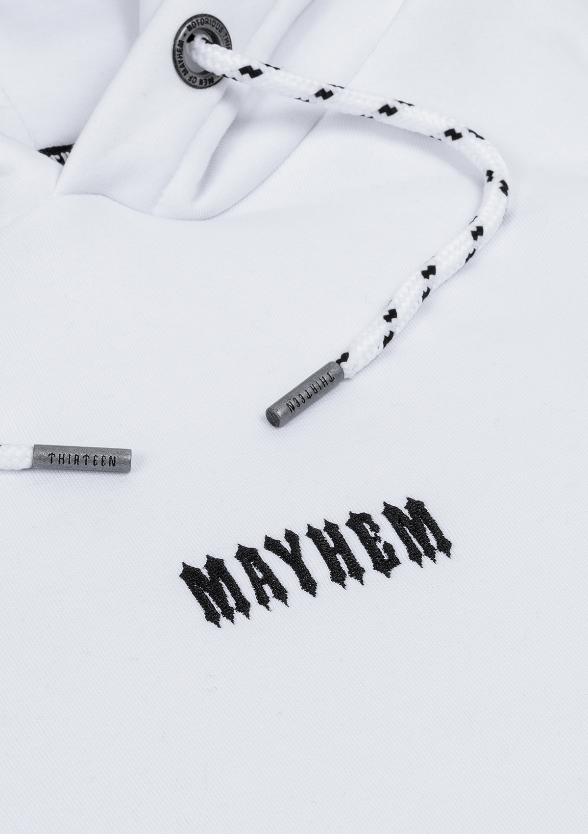 Hoodie Notorious Thirteen W/S - MEN OF MAYHEM - ALAIKO - EXCHANGES - MM - M - 1050 - HNT - WS - Hoodies - Hoody Notorious Thirteen