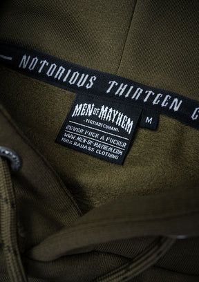 Hoody Original Khaki - MEN OF MAYHEM - ALAIKO - EXCHANGES - MM - M - 1050 - HO - KK - Hoodies - Hoody Original