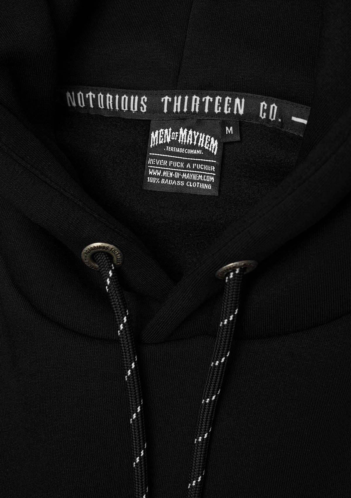 Hoodie Rattlesnake S/W - MEN OF MAYHEM - ALAIKO - EXCHANGES - MM - M - 1050 - HO - RS - SW - Bestseller - black