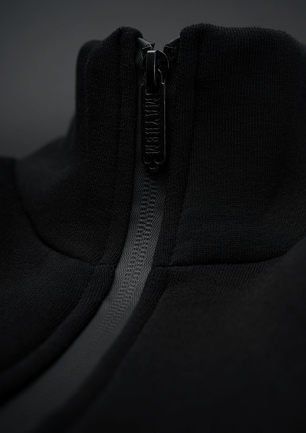 Half Zip Core B/B - MEN OF MAYHEM - ALAIKO - EXCHANGES - MM - M - 1040 - HZCX - BB - black - Classic