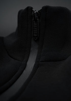 Half Zip Core B/B - MEN OF MAYHEM - ALAIKO - EXCHANGES - MM - M - 1040 - HZCX - BB - black - Classic