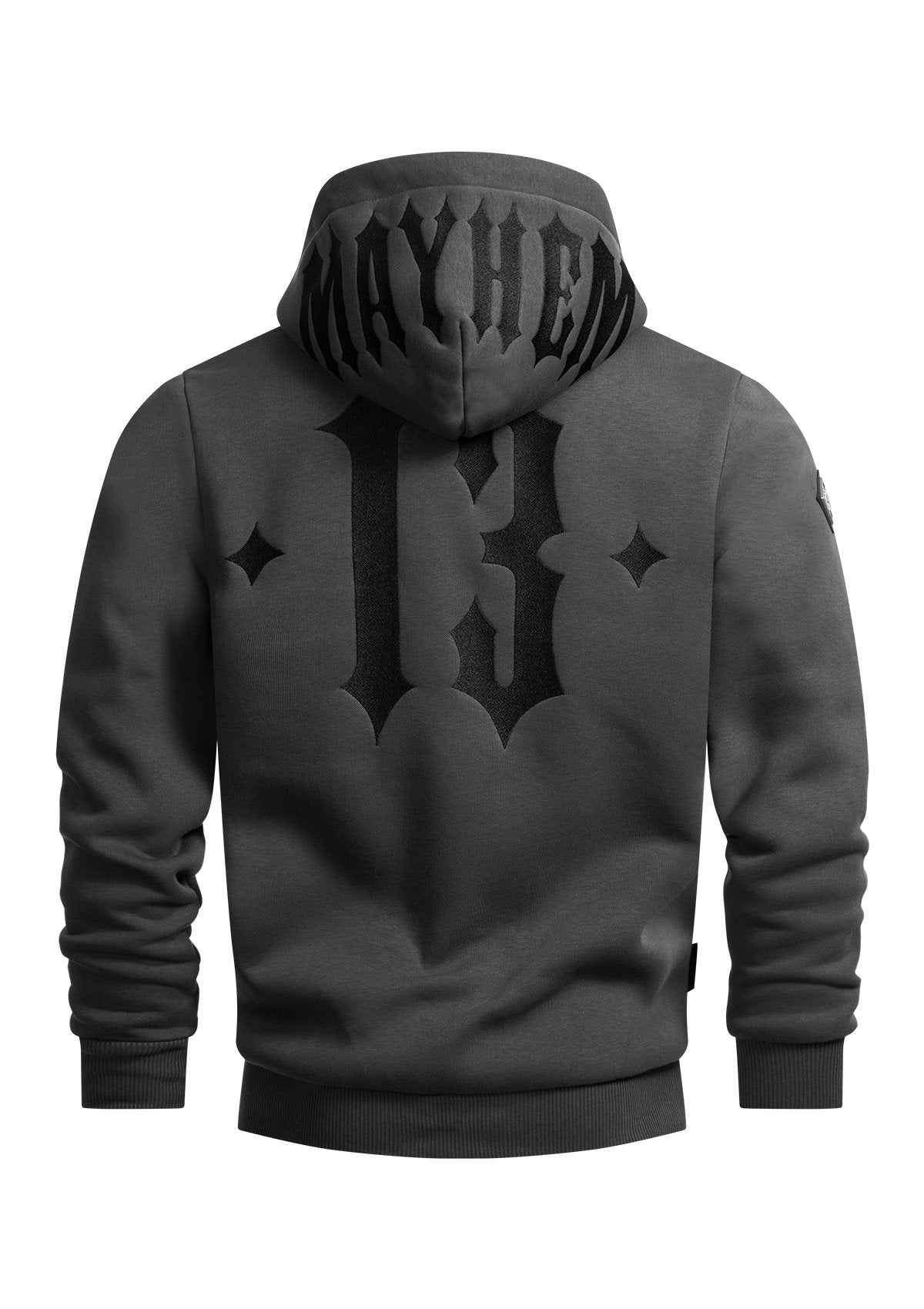 Hoody Jacke Mayhem Classic A/S MK3 - MEN OF MAYHEM - ALAIKO - EXCHANGES - MM - M - 1080 - HJ - AS - MK3 - Classic - Grau