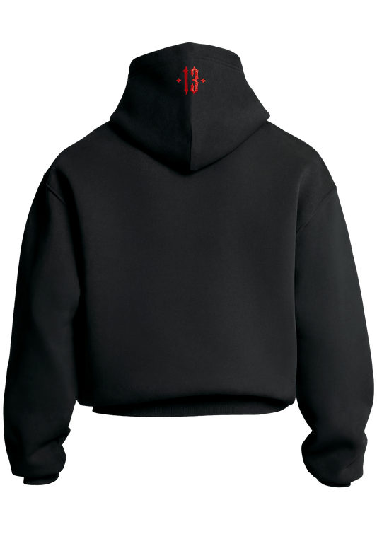 Oversize Hoodie Classic SR - MEN OF MAYHEM - ALAIKO - EXCHANGES - MM - M - 1050 - OHC - SR - black - Hoodies