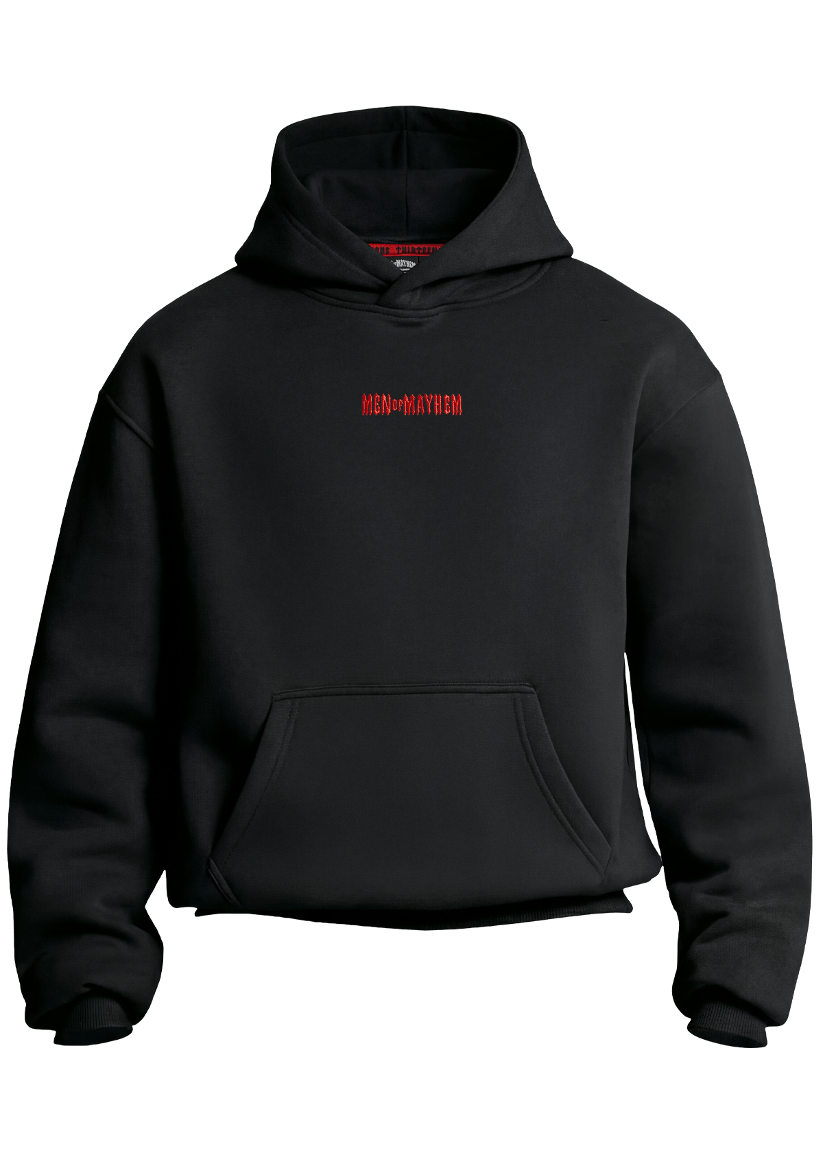 Oversize Hoodie Classic SR - MEN OF MAYHEM - ALAIKO - EXCHANGES - MM - M - 1050 - OHC - SR - black - Hoodies