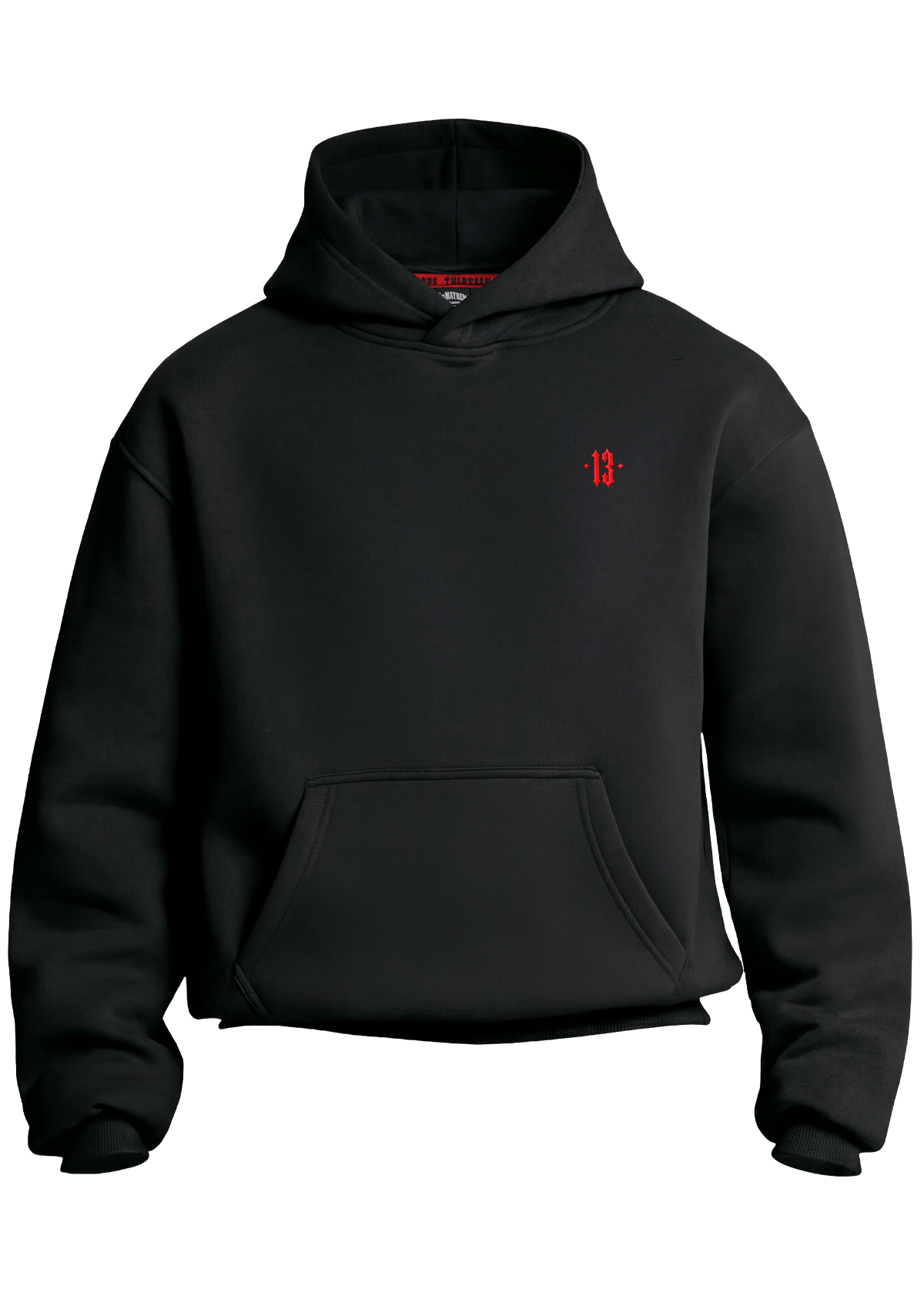 Oversize Hoodie Original SR - MEN OF MAYHEM - ALAIKO - EXCHANGES - MM - M - 1050 - OHO - SR - black - Hoodies