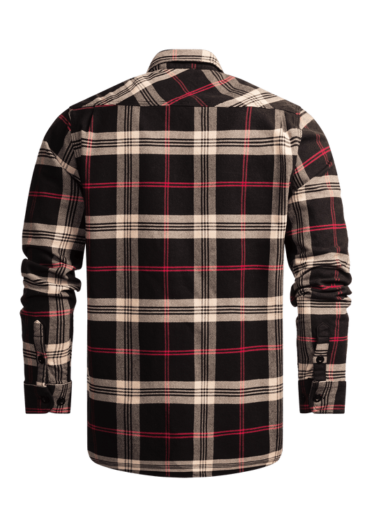 Flanellhemd Bourbon / Heavy D. - MEN OF MAYHEM - ALAIKO - EXCHANGES - MM - M - 1060 - FH - BB - Flanellhemd - Hemden