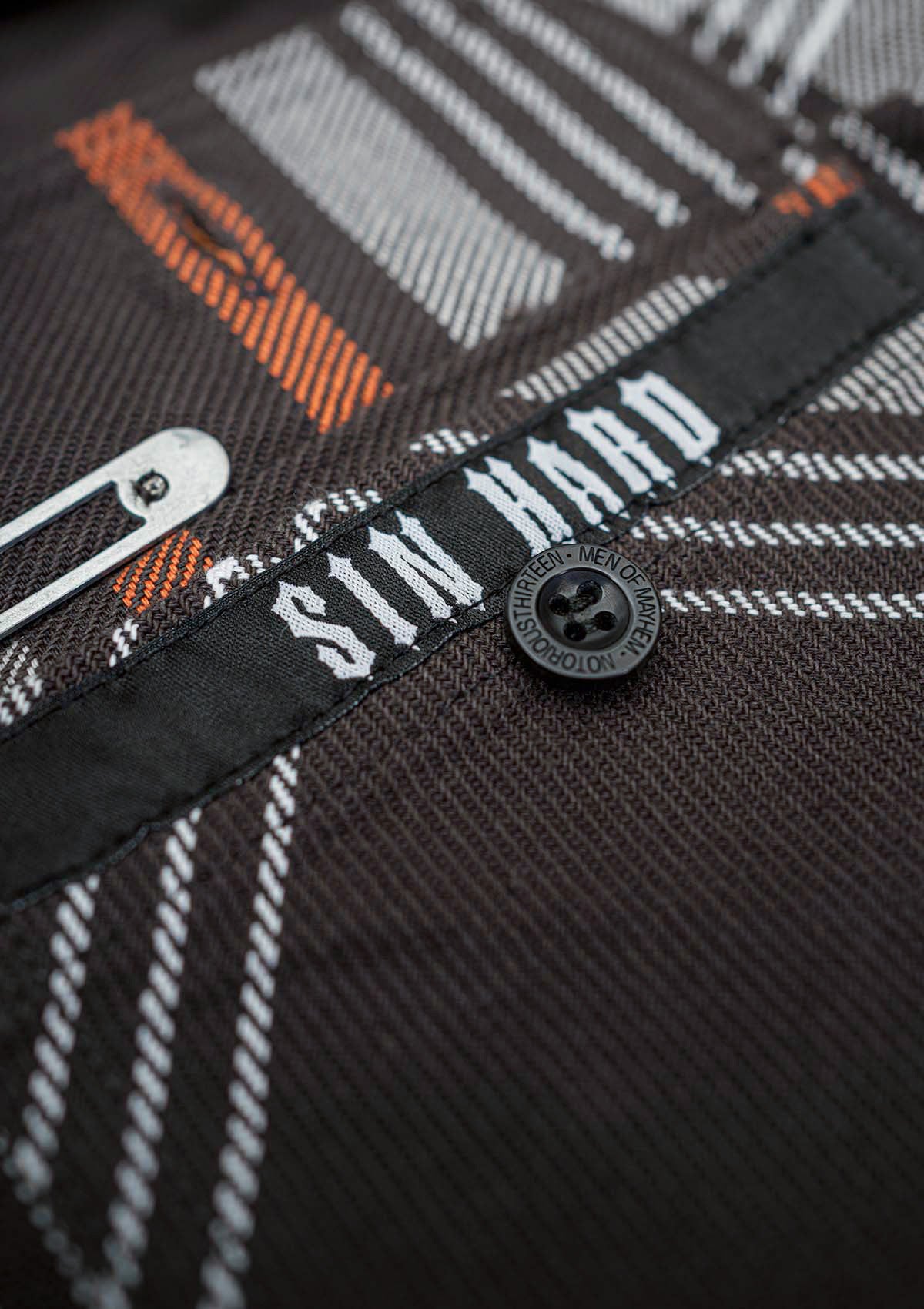 Flanellhemd Ember / Heavy D. - MEN OF MAYHEM - ALAIKO - EXCHANGES - MM - M - 1060 - FH - EB - Flanellhemd - Grau