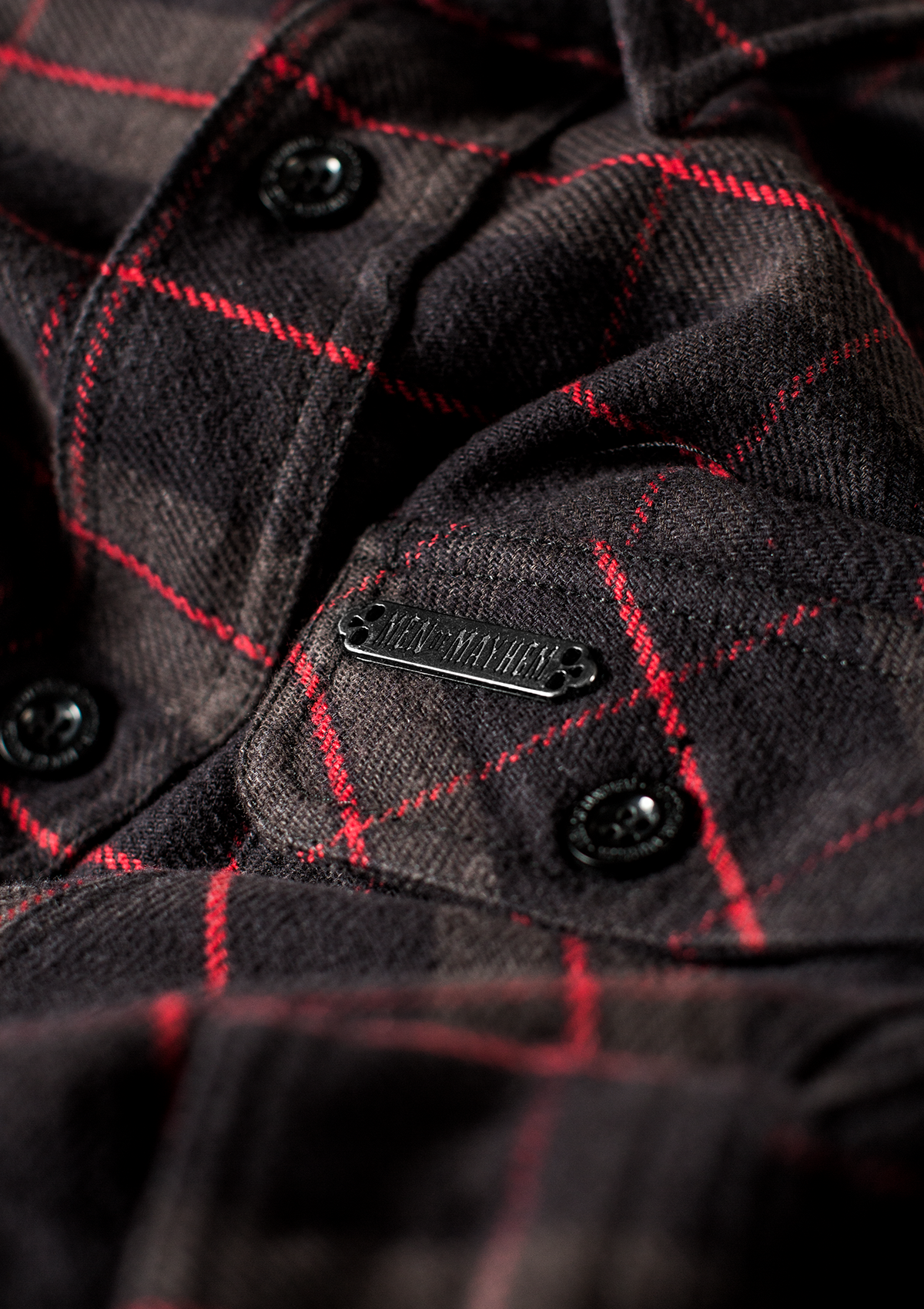 Flannel Shirt Hellhound / Heavy D.