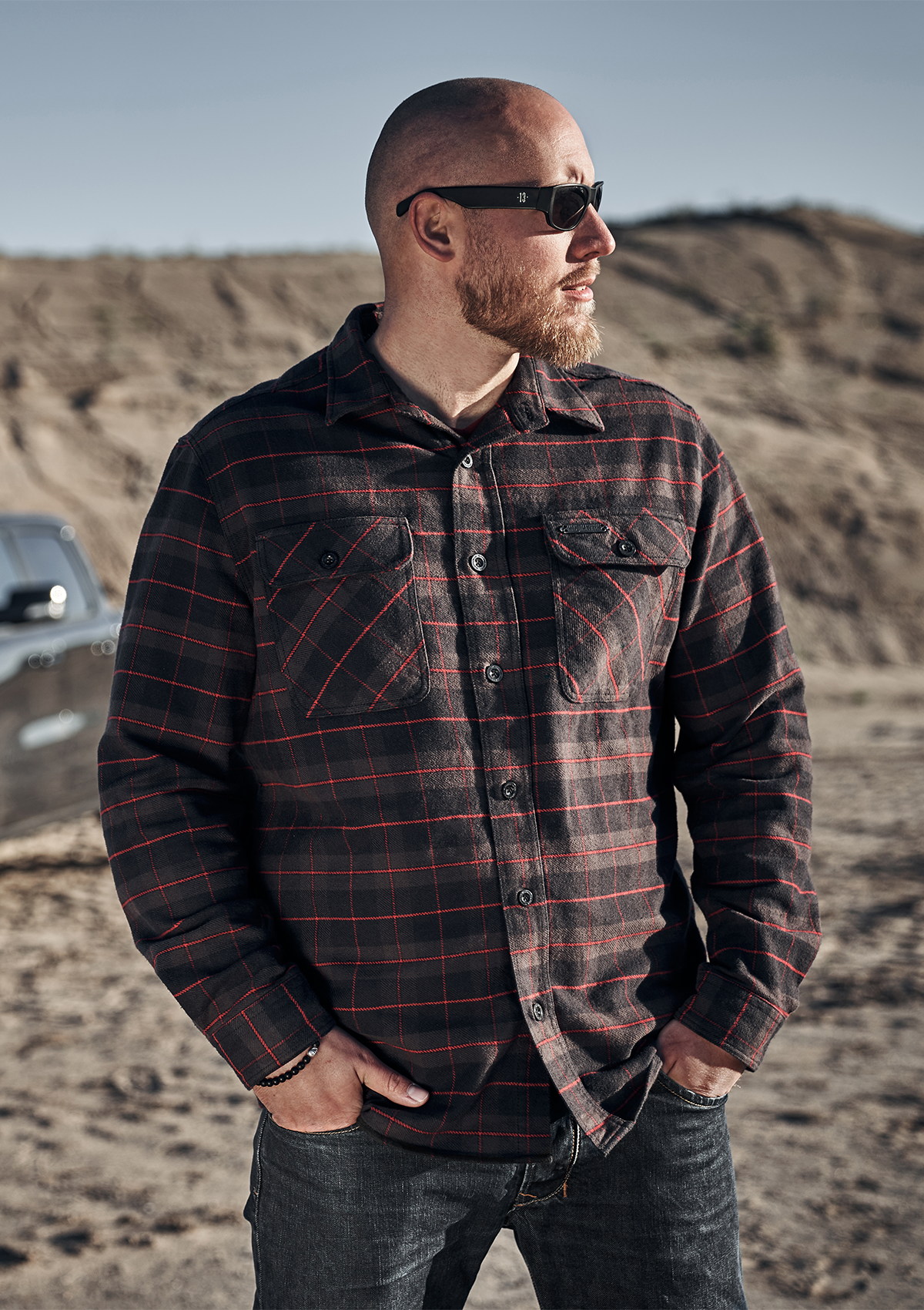 Flannel Shirt Hellhound / Heavy D.