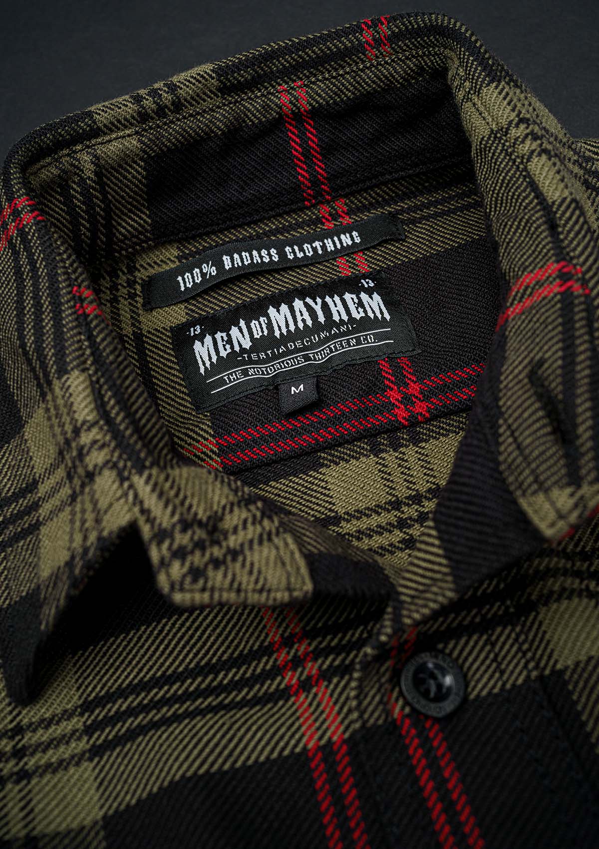 Flanellhemd Hunter/ Heavy D. - MEN OF MAYHEM - ALAIKO-EXCHANGES-MM-M-1060-FH-HT - Hemden - Men