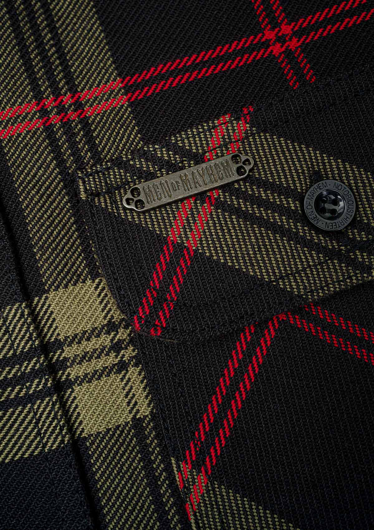 Flanellhemd Hunter/ Heavy D. - MEN OF MAYHEM - ALAIKO-EXCHANGES-MM-M-1060-FH-HT - Hemden - Men