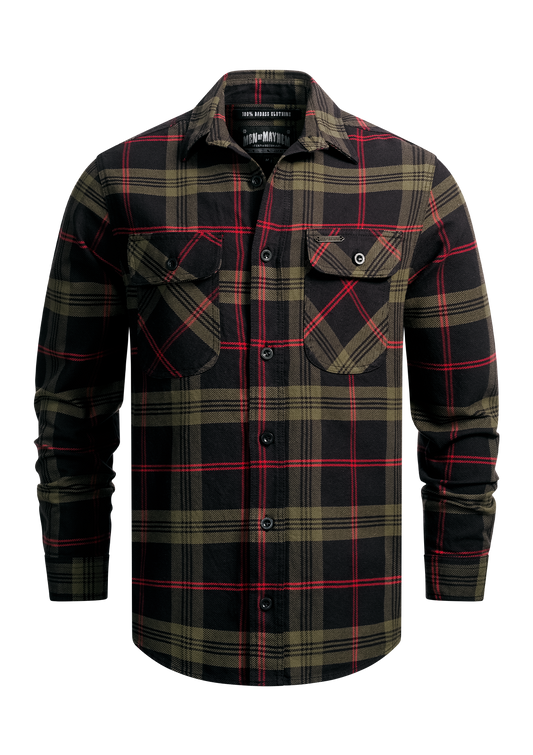 Flanellen overhemd Hunter / Heavy D.