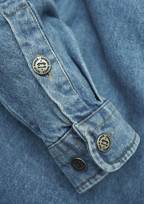 Jeanshemd Shadow BLW - MEN OF MAYHEM - ALAIKO - EXCHANGES - MM - M - 1060 - JHS - BLW - Blau - blue
