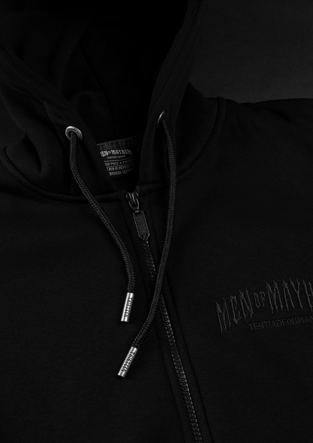 Hoodie Jacke Mayhem Classic B/B MK3 - MEN OF MAYHEM - ALAIKO - EXCHANGES - MM - M - 1080 - HJ - BB - MK3 - allblack - Bestseller