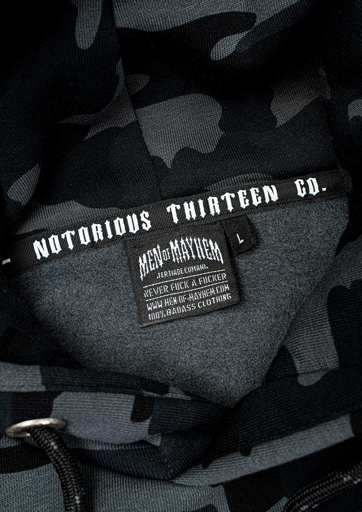 Hoodie Jacke Mayhem Classic B/C MK3 - MEN OF MAYHEM - ALAIKO - EXCHANGES - MM - M - 1080 - HJ - BC - MK3 - BC - black camo