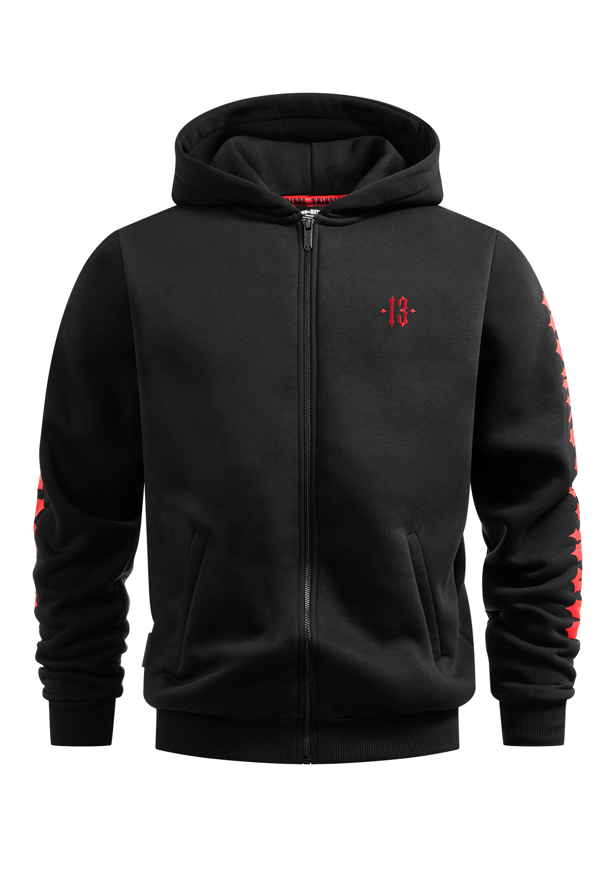 Hoodie Jacke Mayhem Rideout S/R - MEN OF MAYHEM - ALAIKO - EXCHANGES - MM - M - 1080 - HJ - RO - SR - black - Hoody Jacken