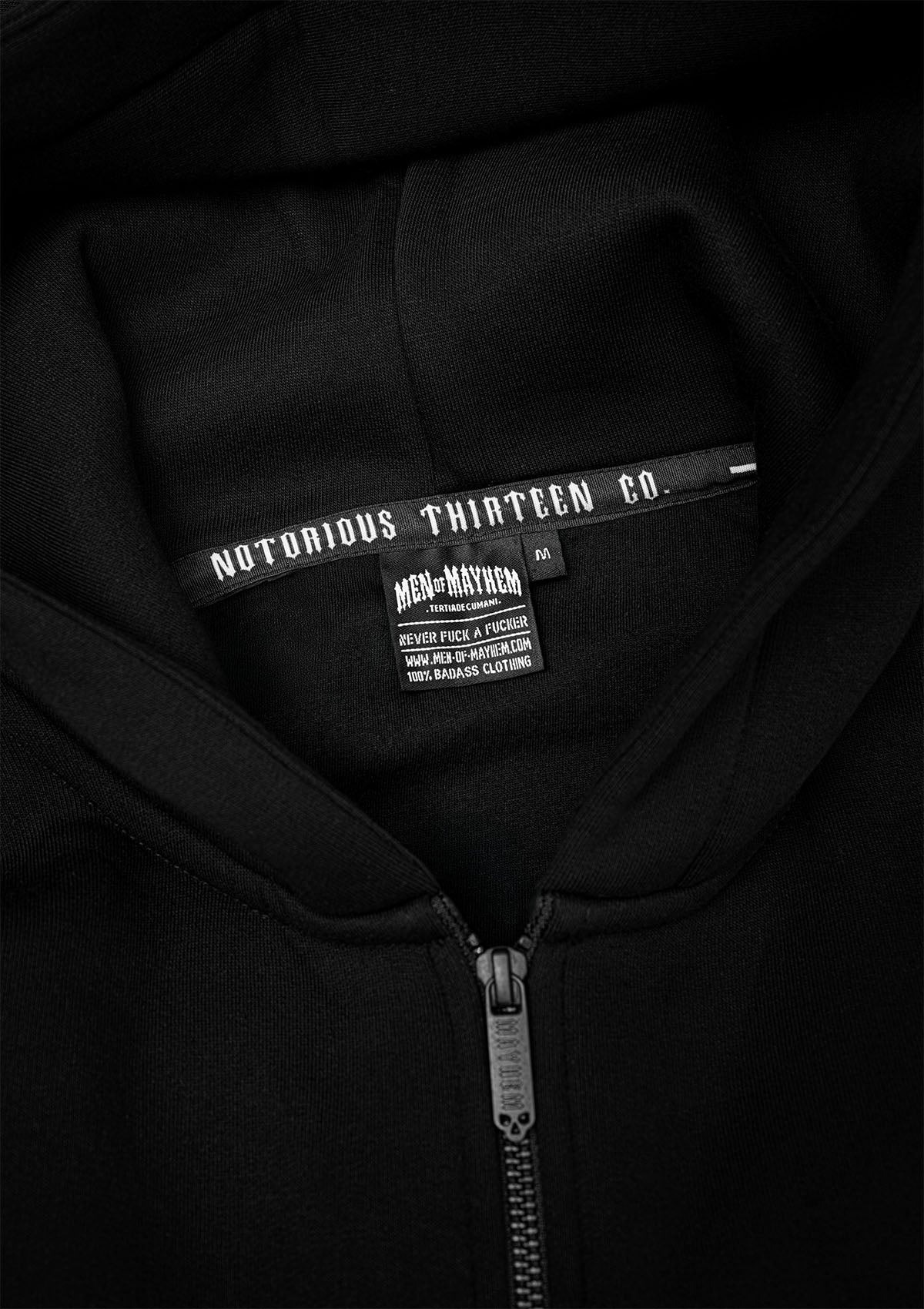 Hoodie Jacke Mayhem Rideout S/W - MEN OF MAYHEM - ALAIKO - EXCHANGES - MM - M - 1080 - HJ - RO - SW - black - Hoody Jacken