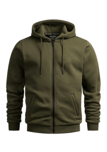 Hoody Jacke Original Khaki - MEN OF MAYHEM - ALAIKO - EXCHANGES - MM - M - 1080 - HJO - KK - Hoody Jacke Original - Hoody Jacken