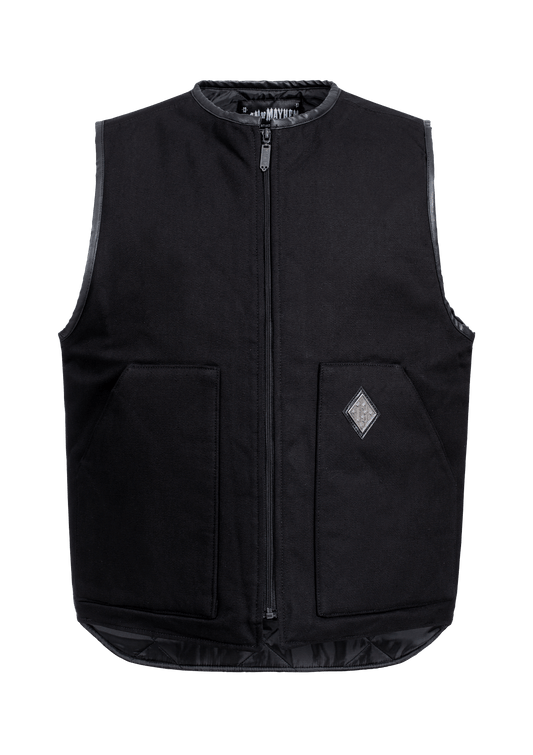 Weste Mayhem - MEN OF MAYHEM - ALAIKO - EXCHANGES - MM - M - 1080 - MW - BB - biker - black