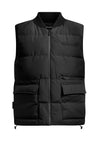 Puffer Weste 13 B/B - MEN OF MAYHEM - ALAIKO - EXCHANGES - MM - M - 1080 - PW - BB - allblack - black