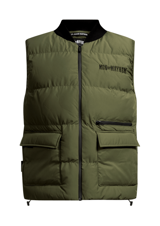 Puffer Weste 13 O/S - MEN OF MAYHEM - ALAIKO - EXCHANGES - MM - M - 1080 - PW - OS - Men - Oliv
