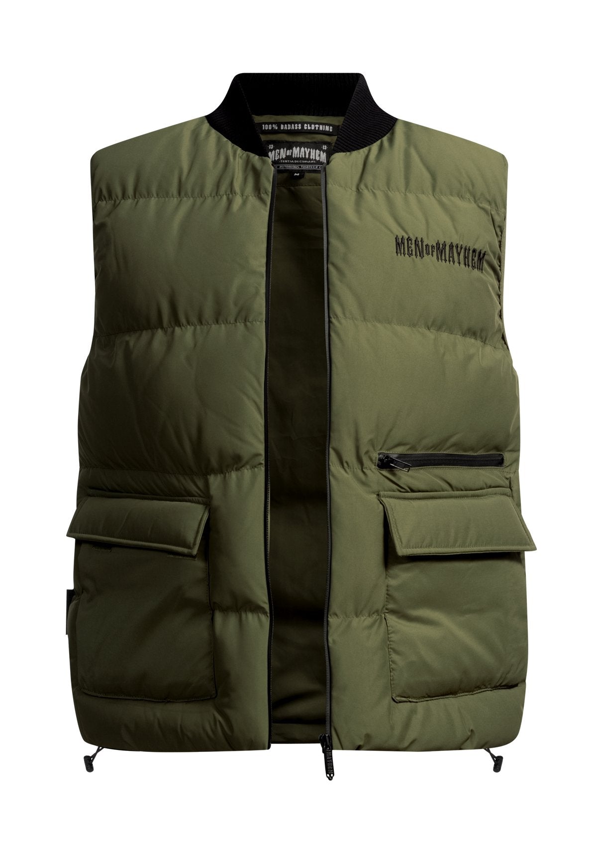 Puffer Weste 13 O/S - MEN OF MAYHEM - ALAIKO - EXCHANGES - MM - M - 1080 - PW - OS - Men - Oliv