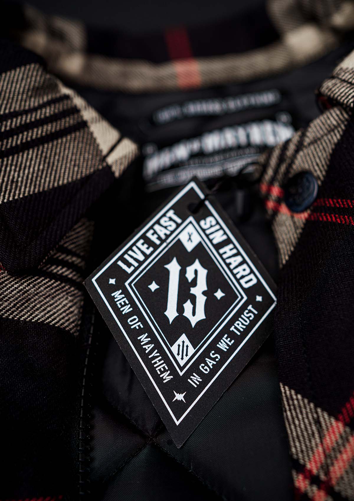 Flanelljacke Bourbon - MEN OF MAYHEM - ALAIKO - EXCHANGES - MM - M - 1100 - FJ - BB - flanelljacke - Jacken & Westen