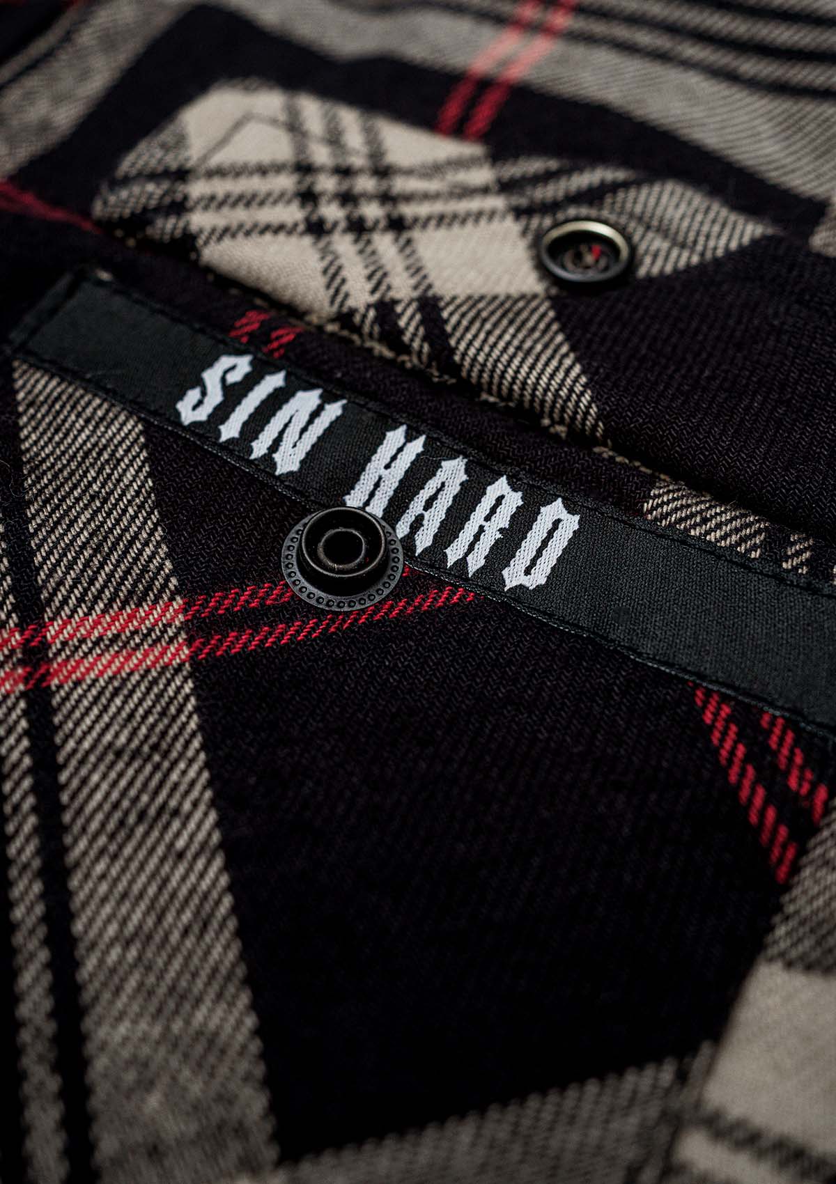 Flanelljacke Bourbon - MEN OF MAYHEM - ALAIKO - EXCHANGES - MM - M - 1100 - FJ - BB - flanelljacke - Jacken & Westen