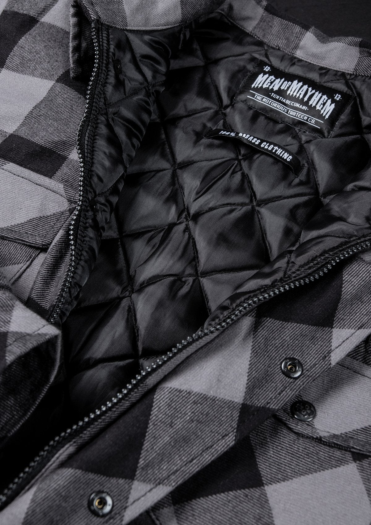 Flanelljacke Stone Cold - MEN OF MAYHEM - ALAIKO-EXCHANGES-MM-M-1100-FJ-SC - Bestseller - flanelljacke