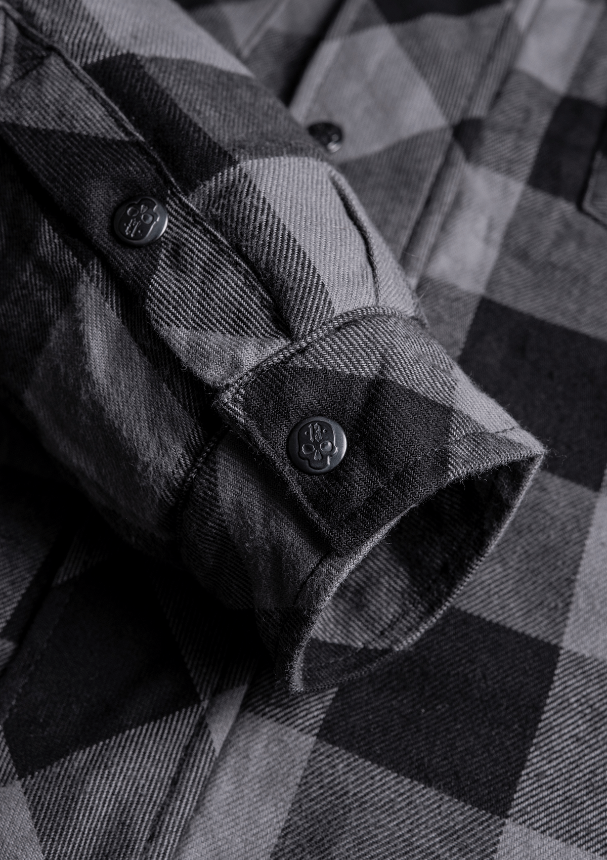 Flanelljacke Stone Cold - MEN OF MAYHEM - ALAIKO - EXCHANGES - MM - M - 1100 - FJ - SC - Bestseller - flanelljacke