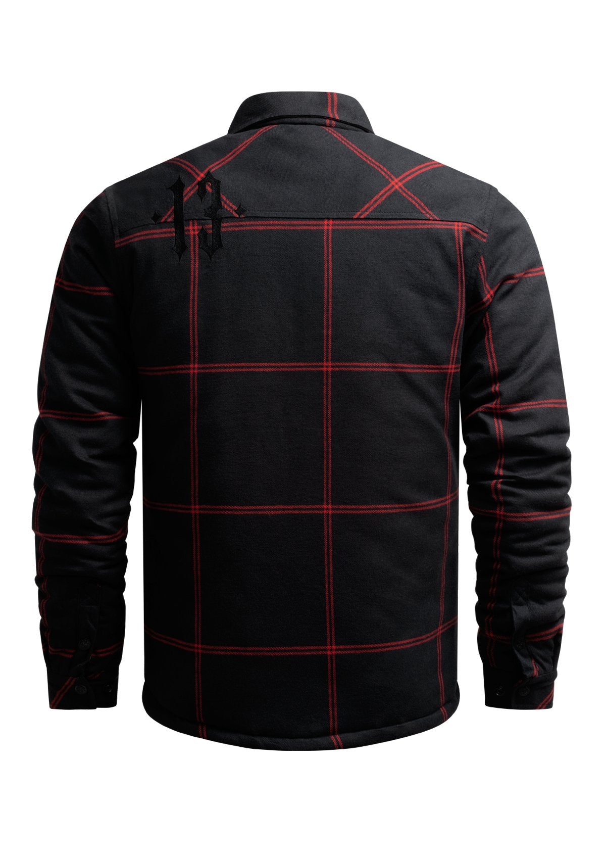 Flanelljacke Tracer - MEN OF MAYHEM - ALAIKO - EXCHANGES - MM - M - 1100 - FJ - TH - black - flanelljacke