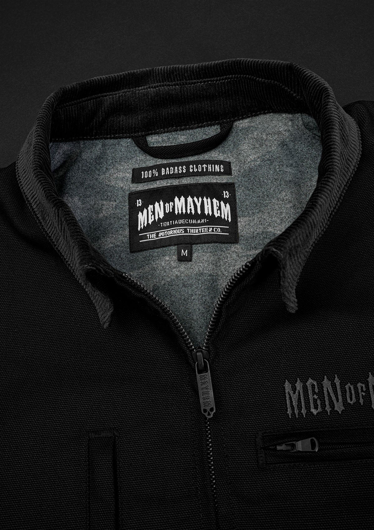 Jacke Anvil S/G - MEN OF MAYHEM - ALAIKO-EXCHANGES-MM-M-1100-JASG - black - Jacken & Westen