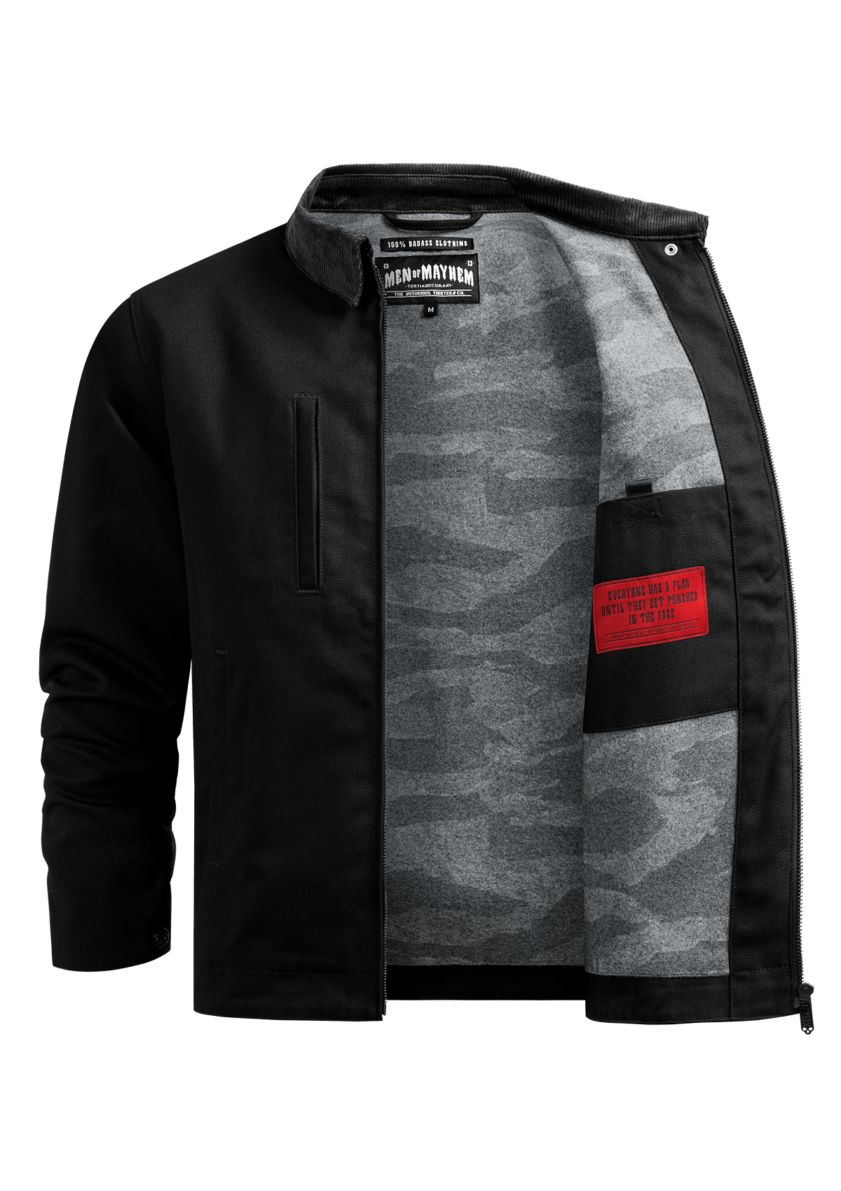 Jacke Anvil S/G - MEN OF MAYHEM - ALAIKO-EXCHANGES-MM-M-1100-JASG - black - Jacken & Westen