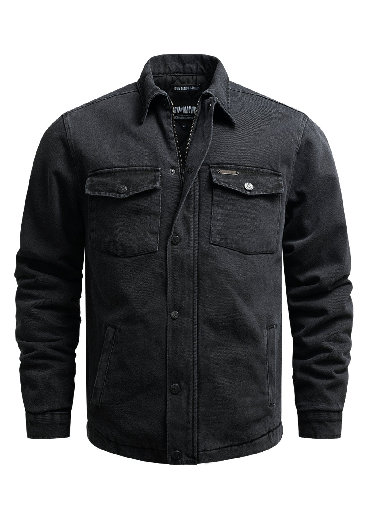 Jeansjacke Shadow BLKW - MEN OF MAYHEM - ALAIKO - EXCHANGES - MM - M - 1100 - JJS - BLKW - friday13th24 - Herren