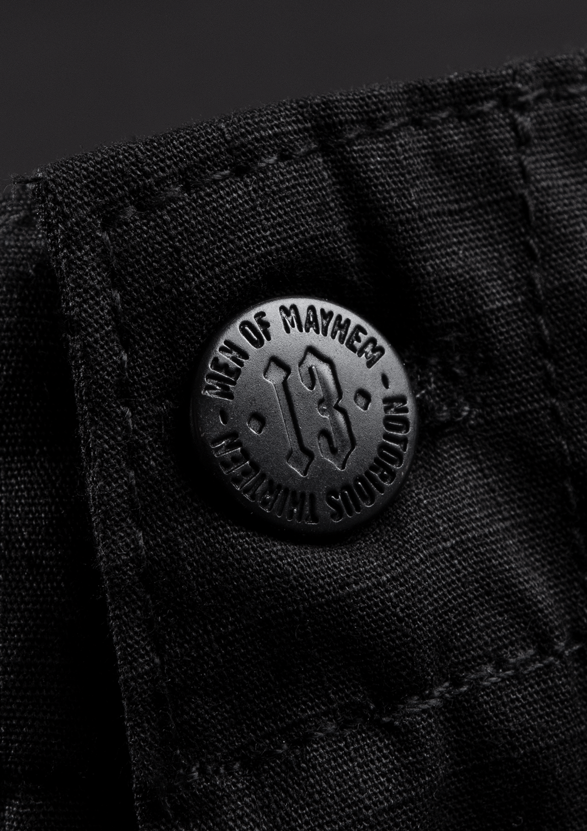 Cargoshorts Striker S/G - MEN OF MAYHEM - ALAIKO - EXCHANGES - MM - M - 1110 - SC - BL - black - cargo