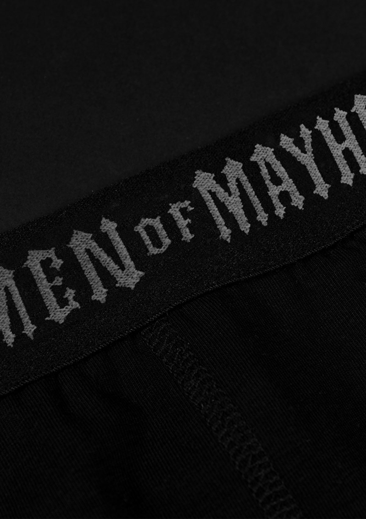Boxershorts Mayhem S/G - MEN OF MAYHEM - ALAIKO - EXCHANGES - MM - M - 1120 - BS - SG - black - boxershorts
