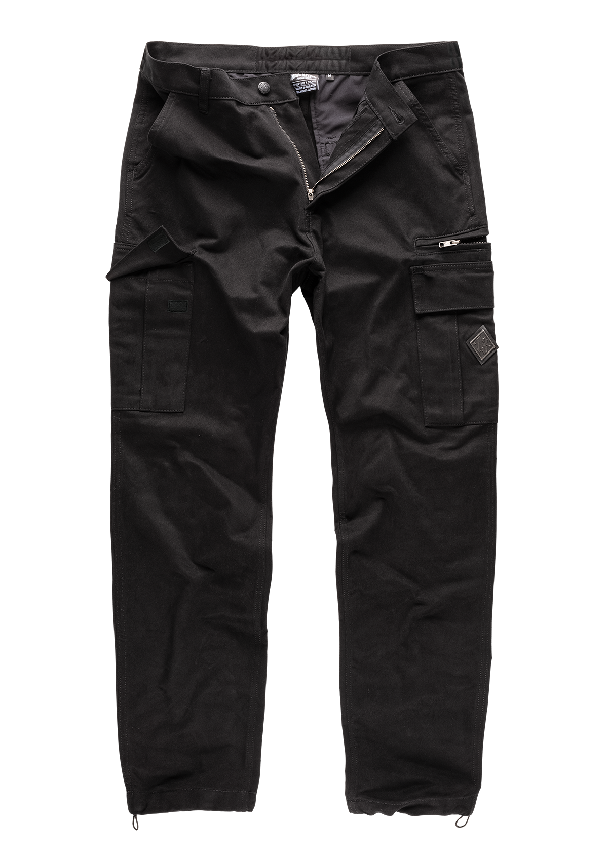 Cargohose Rough Schwarz