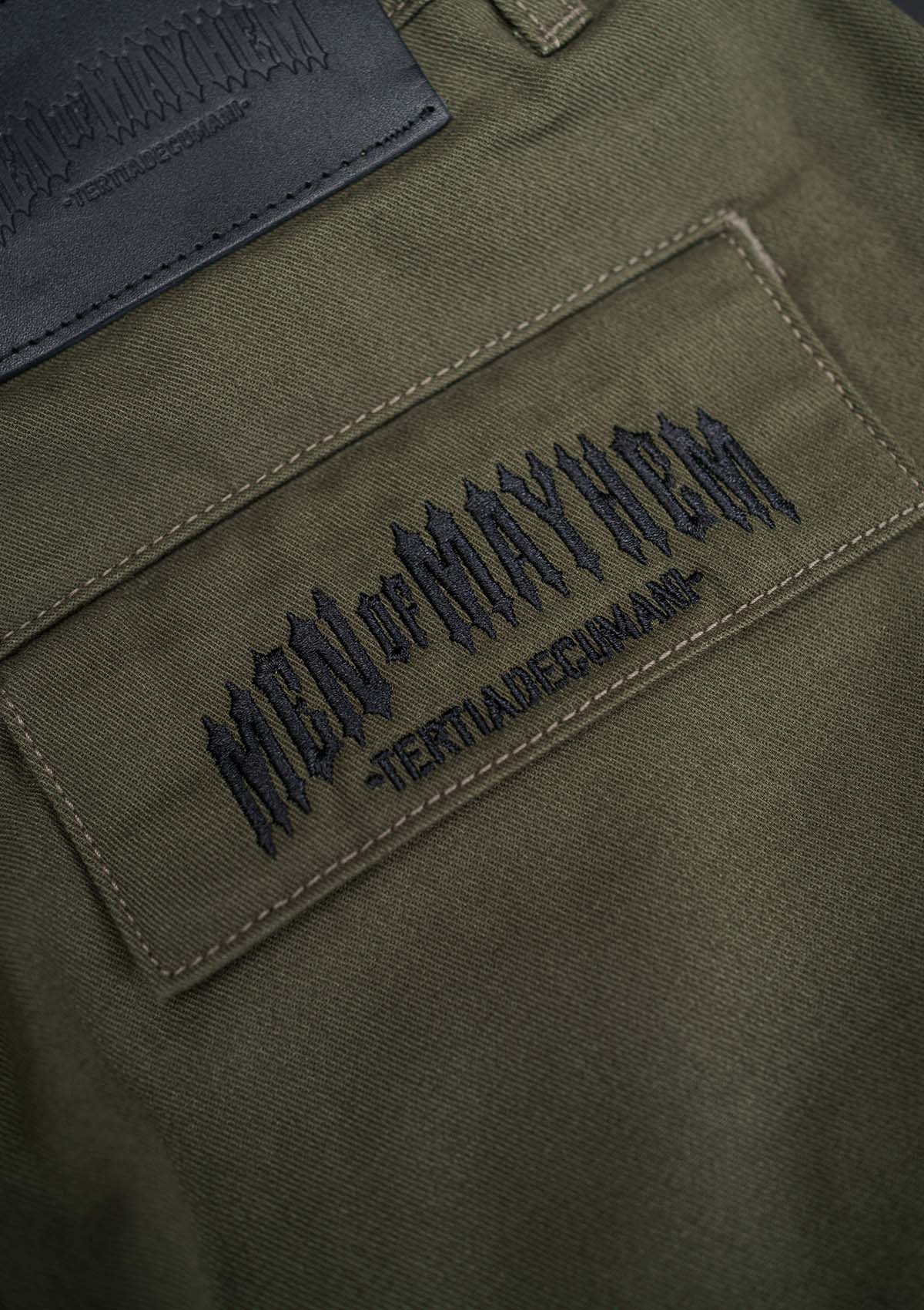 Cargohose Rough Oliv - MEN OF MAYHEM - ALAIKO - EXCHANGES - MM - M - 1120 - CH - RO - cargo - Cargohose
