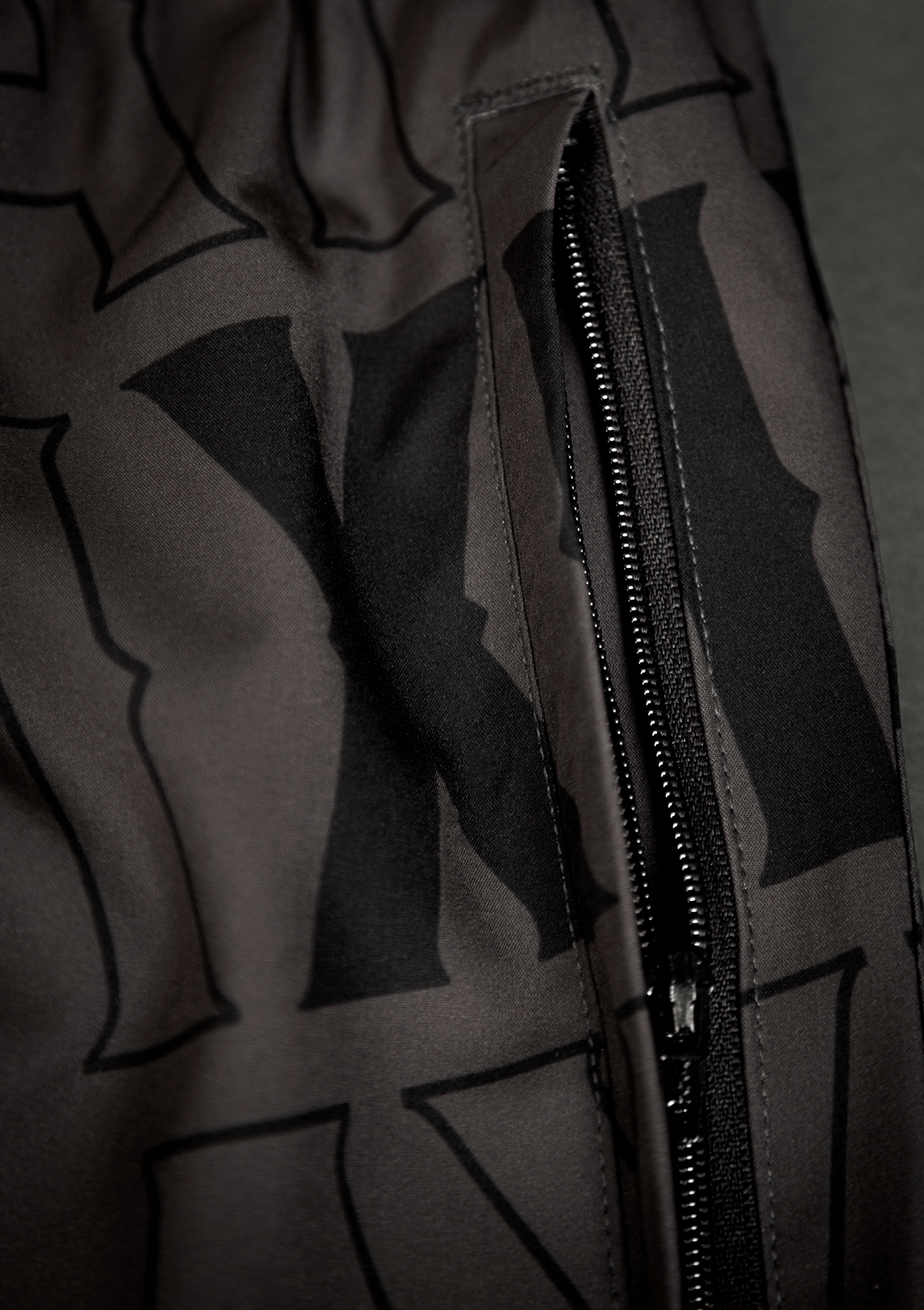 Badehose XIII Allover G/S - MEN OF MAYHEM - ALAIKO - EXCHANGES - MM - M - 1130 - AO - GS - Badehose - Grau