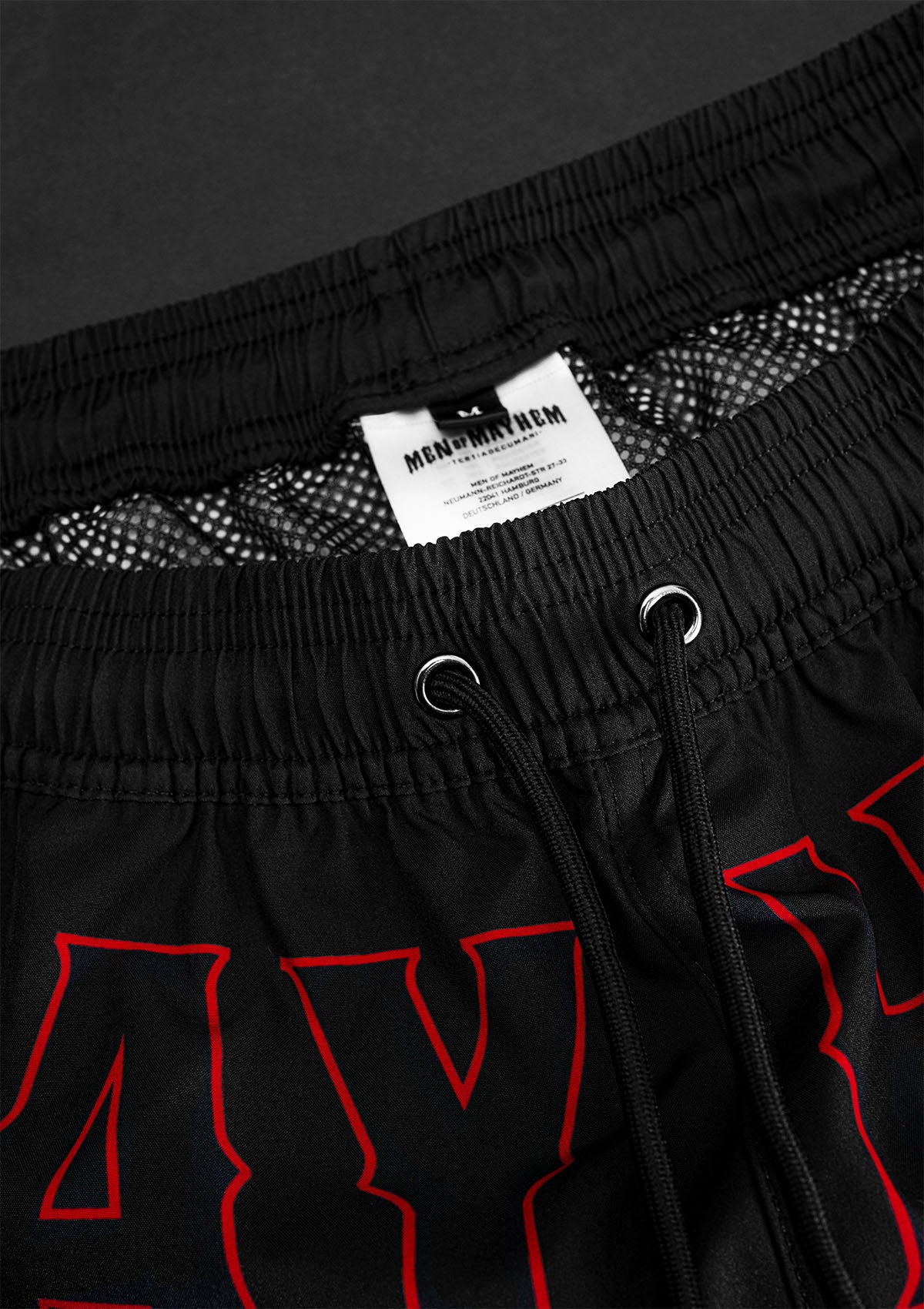 Badehose Crook S/R - MEN OF MAYHEM - ALAIKO-EXCHANGES-MM-M-1130-BC-SR - Badehose - black