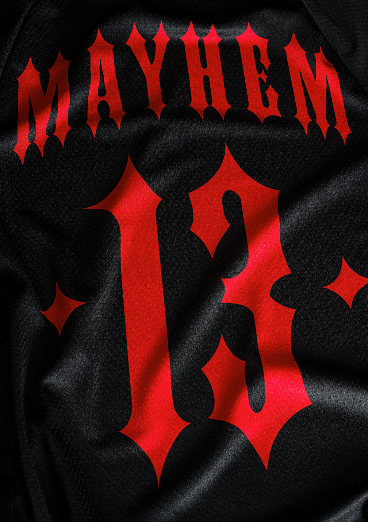 Jersey Mayhem 13 LP S/R - MEN OF MAYHEM - ALAIKO - EXCHANGES - MM - M - 1140 - LJ - JM - 13 - LP - SR - black - Jerseys
