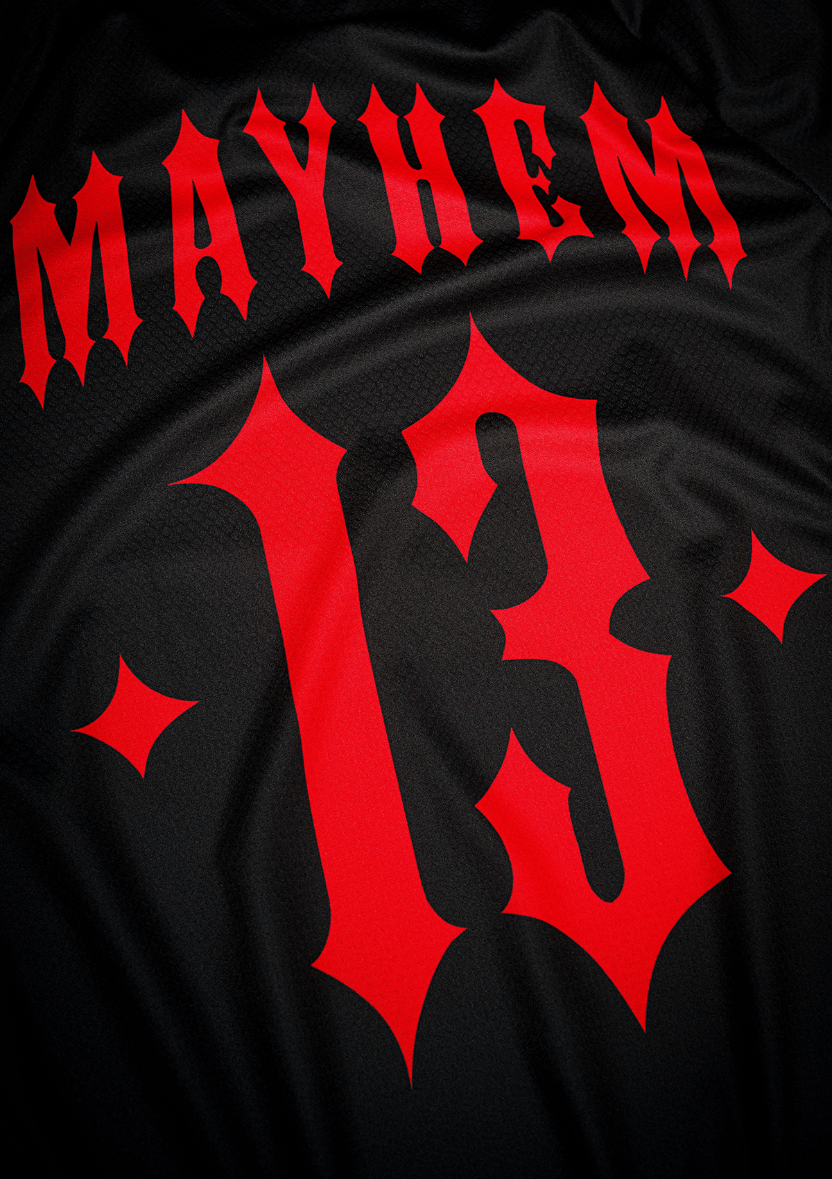 Short Sleeves Jersey Mayhem 13 LP S/R - MEN OF MAYHEM - ALAIKO - EXCHANGES - MM - M - 1140 - SJ - JM - 13 - LP - SR - black - Jerseys