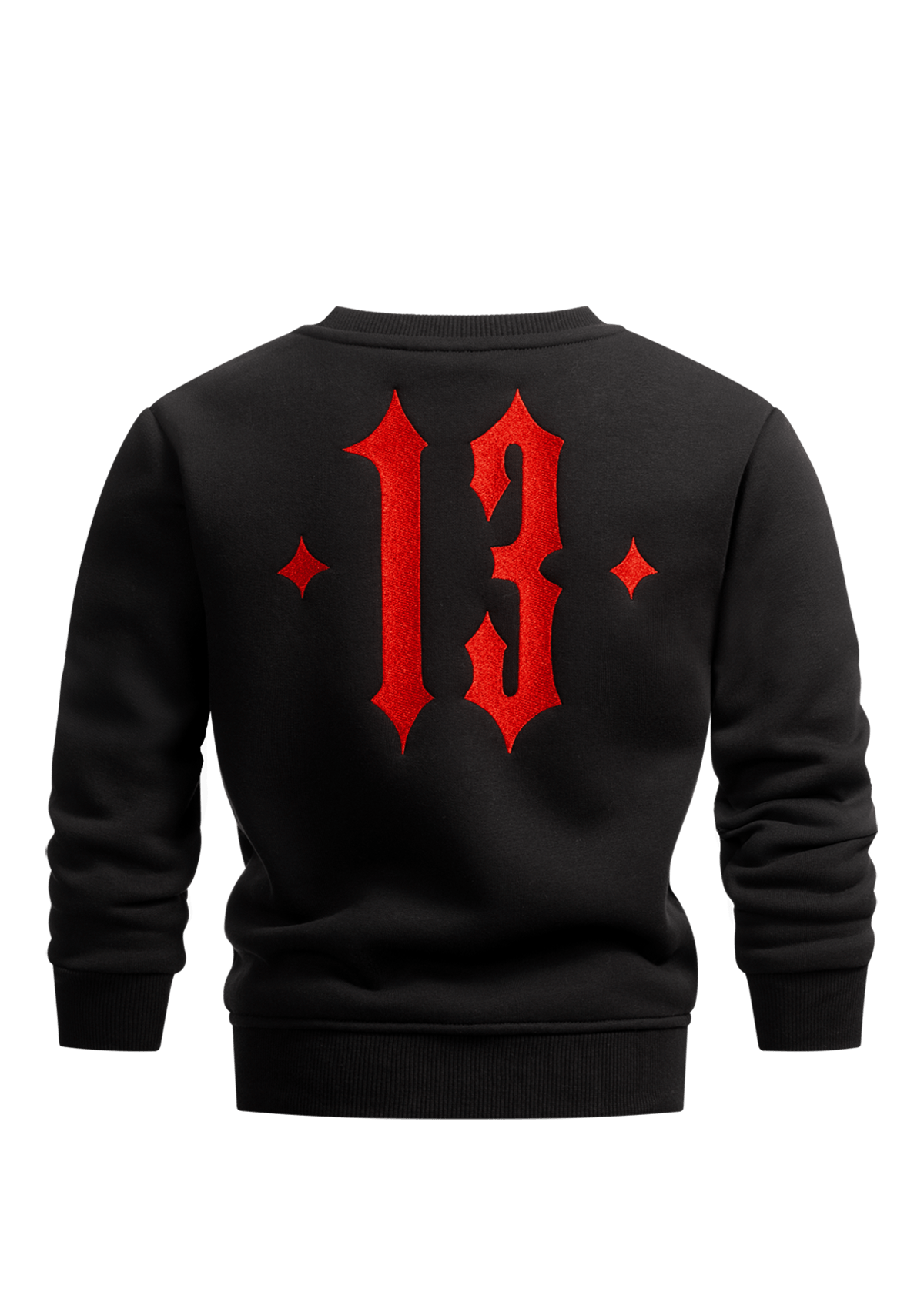 Kids Crewneck Classic S/R - MEN OF MAYHEM - ALAIKO - EXCHANGES - MM - M - 4040 - CC - SR - black - crewneck