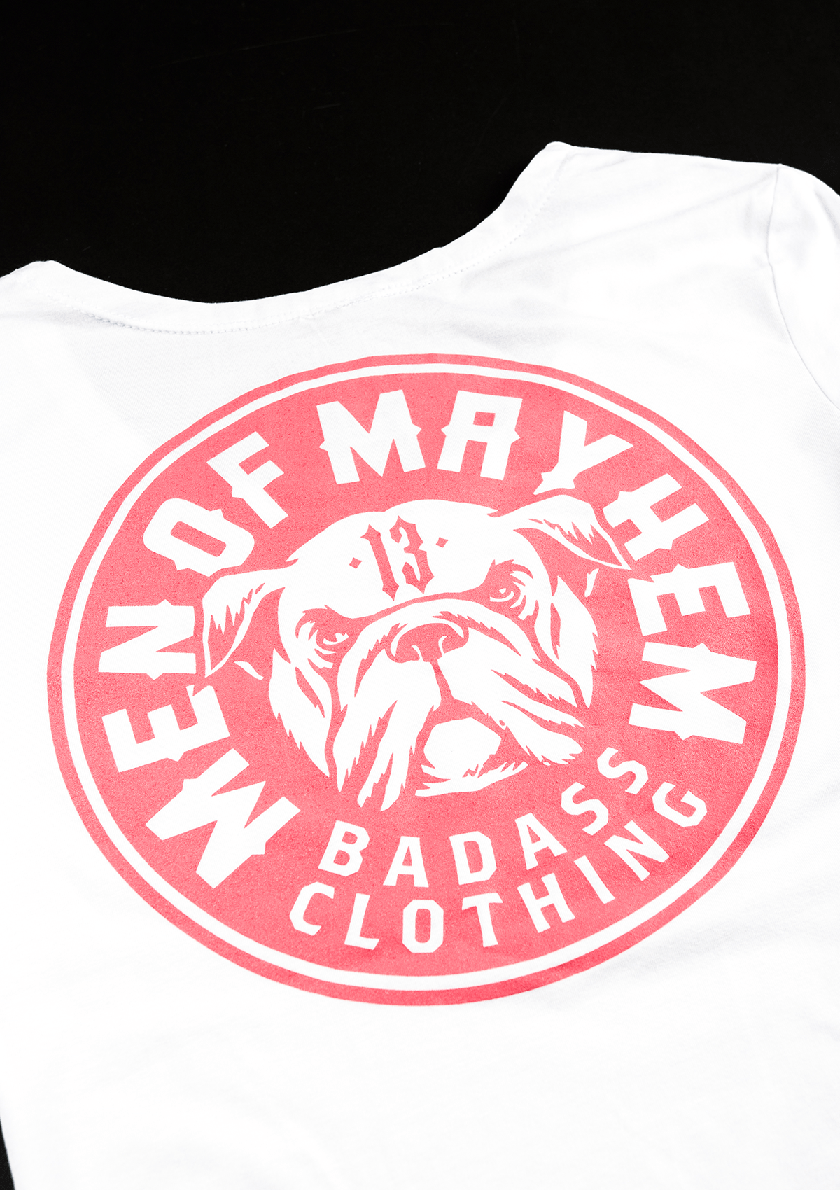 Women T-Shirt Bulldog W/P - MEN OF MAYHEM - ALAIKO - EXCHANGES - MM - W - 2020 - BS - WP - Supplier Zia - T-Shirts & Tops