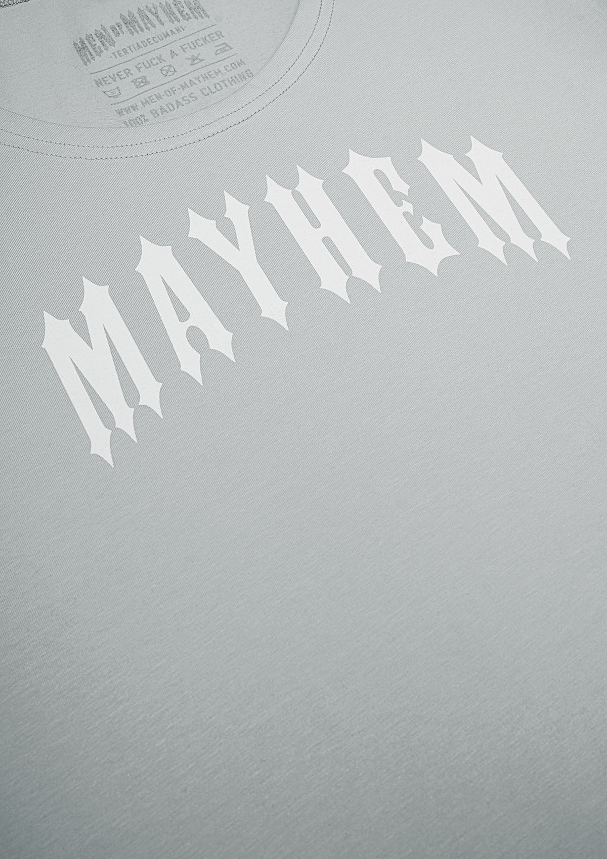 Women T-Shirt Mayhem LG/W - MEN OF MAYHEM - ALAIKO - EXCHANGES - MM - W - 2020 - MS - LGW - Grau - grey