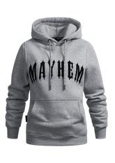 Women Hoody Mayhem G/S - MEN OF MAYHEM - ALAIKO - EXCHANGES - MM - W - 2050 - HM - GS - Grau - grey