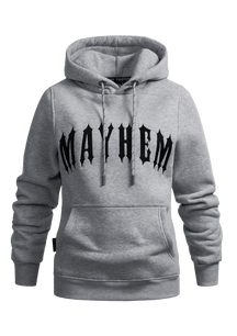 Women Hoody Mayhem G/S - MEN OF MAYHEM - ALAIKO - EXCHANGES - MM - W - 2050 - HM - GS - Grau - grey