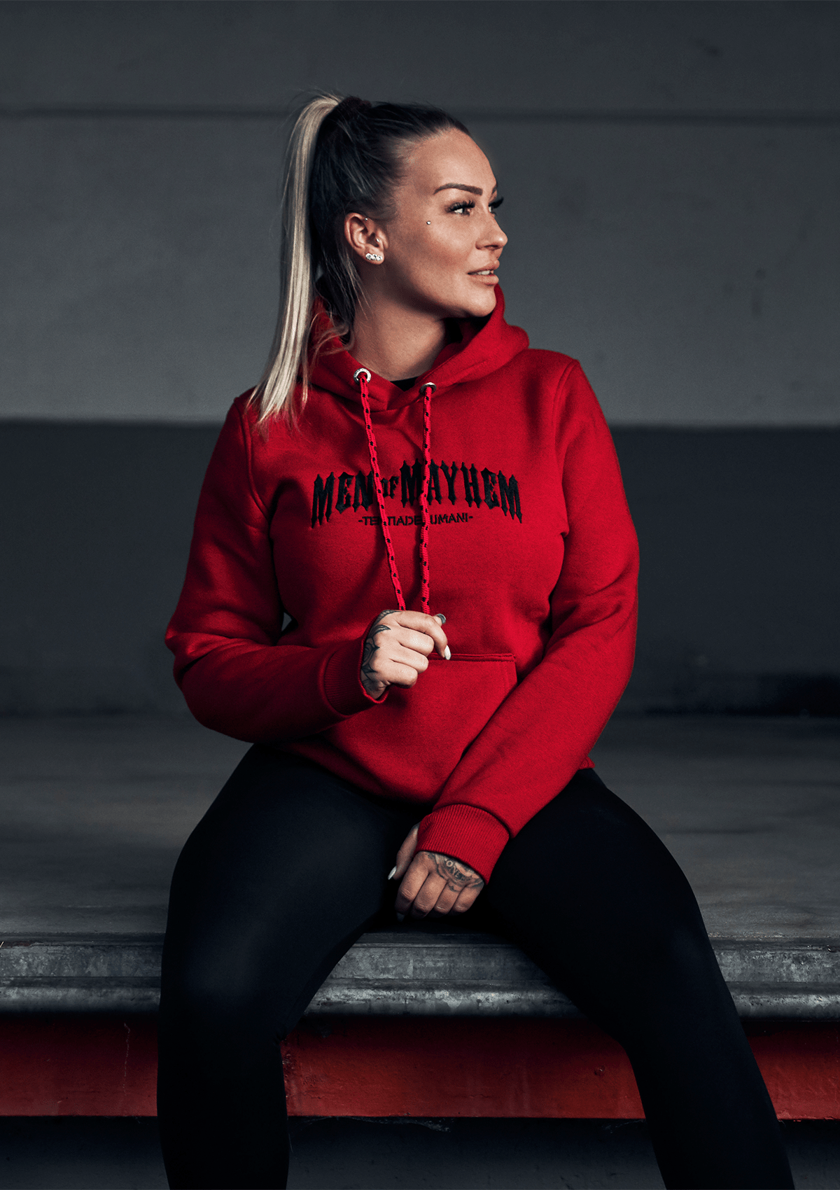 Women Hoodie Mayhem Classic R/S MK3 - MEN OF MAYHEM - ALAIKO - EXCHANGES - MM - W - 2050 - CH - RS - MK3 - Classic - Hoodies
