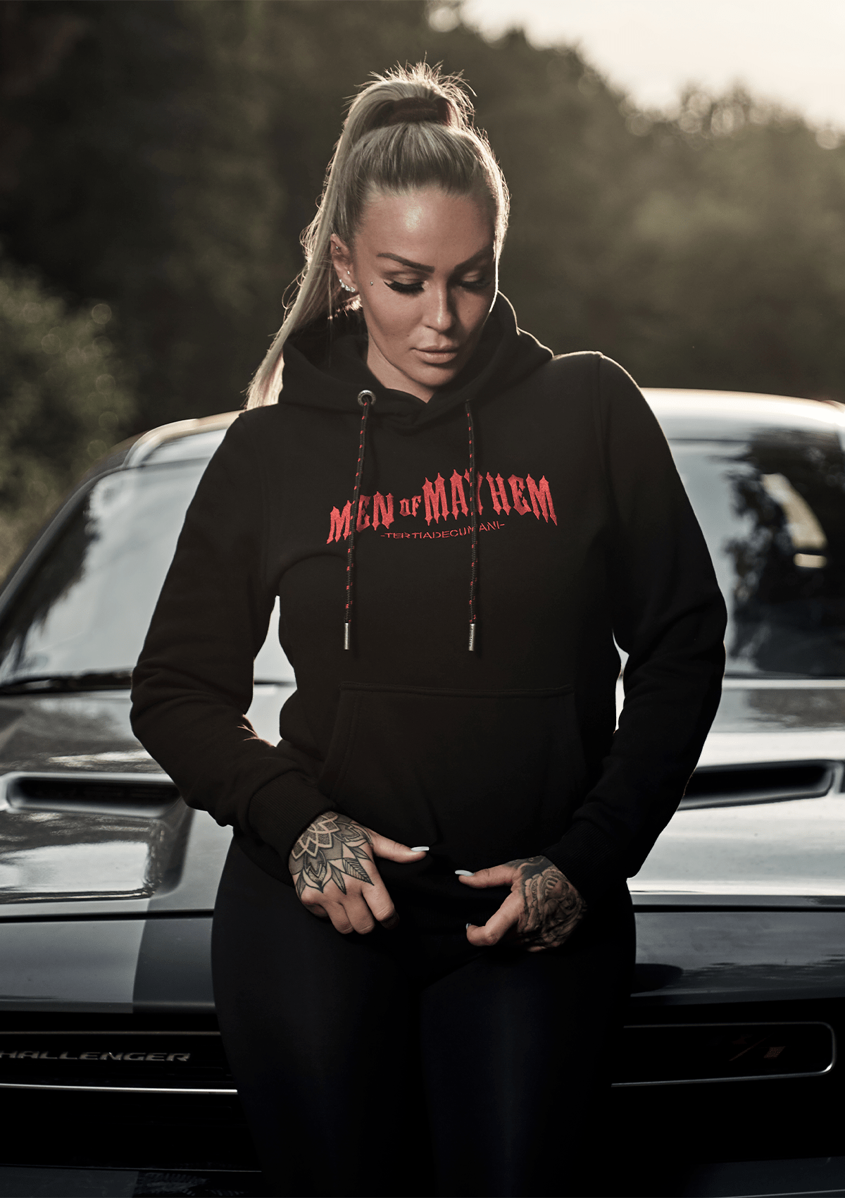 Women Hoodie Mayhem Classic S/R MK3 - MEN OF MAYHEM - ALAIKO - EXCHANGES - MM - W - 2050 - CH - SR - MK3 - black - Classic