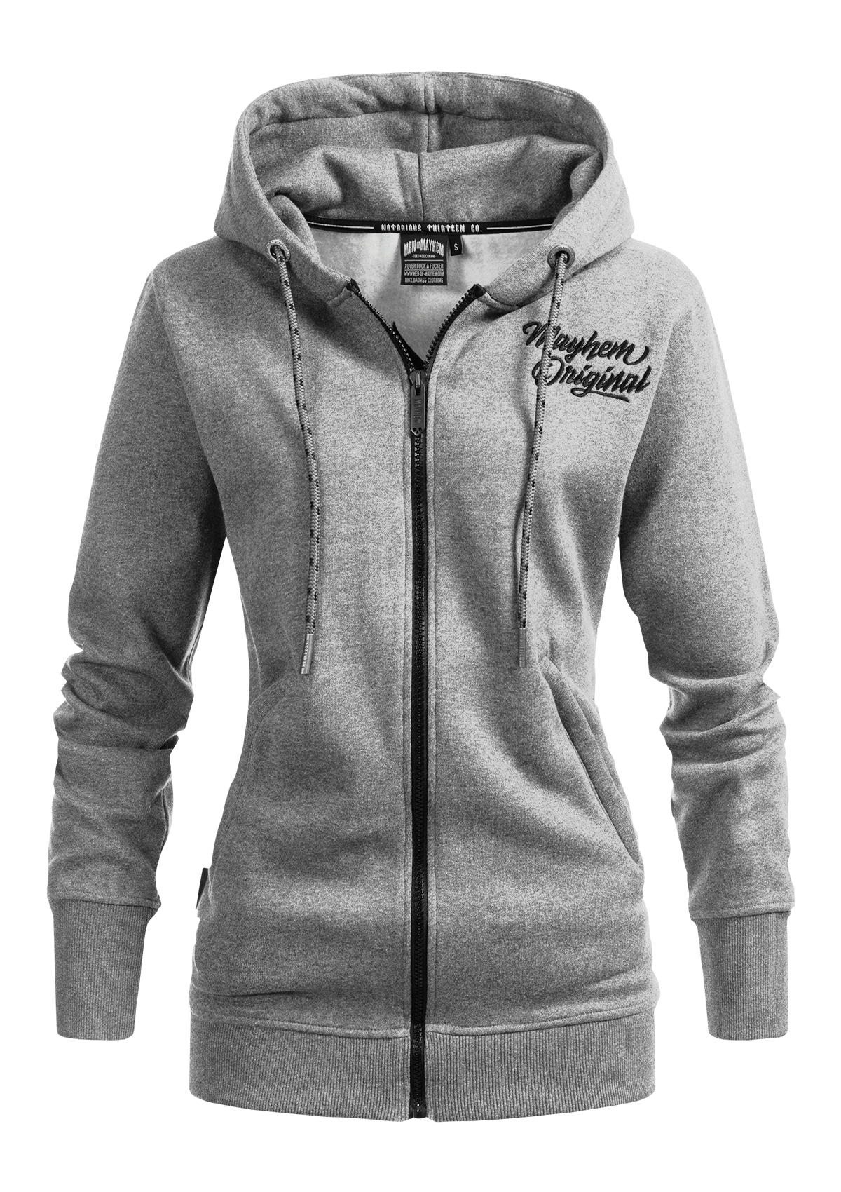 Women Zip Hoodie TWOF G/S